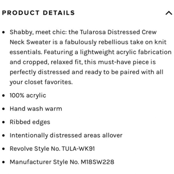 Sweater Orange Crew Neck by Tularosa - Picture 4 of 8